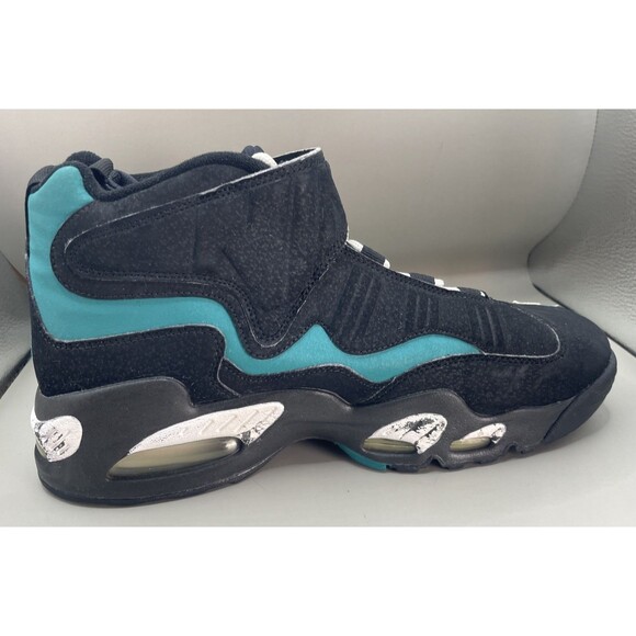 2011 Nike Air Griffey Max 1 Retro Freshwater Mens 8.5 Black Mariners 354912-005 - Picture 10 of 12